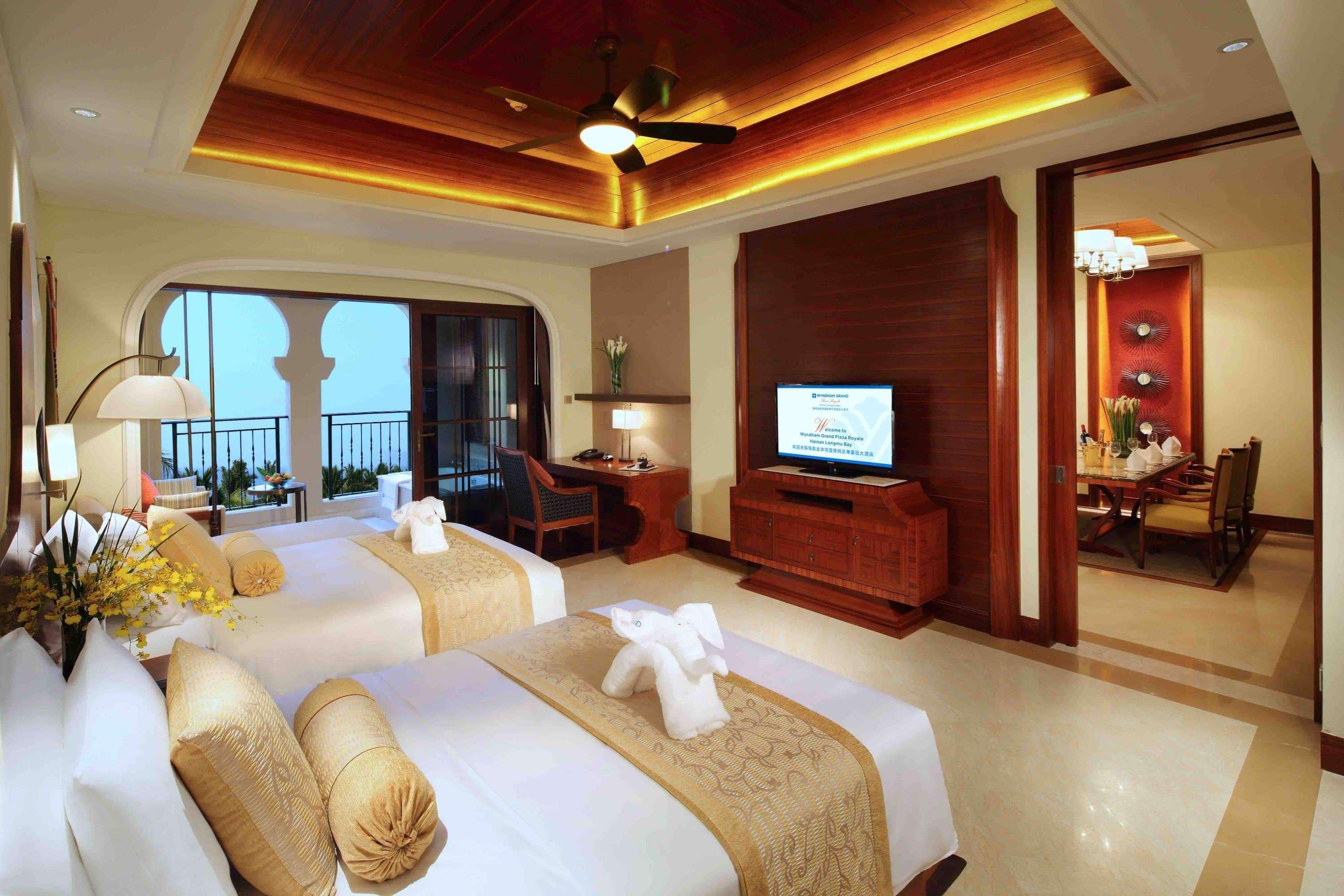 Wyndham Grand Plaza Royale Hainan Longmu Bay Ledong Esterno foto