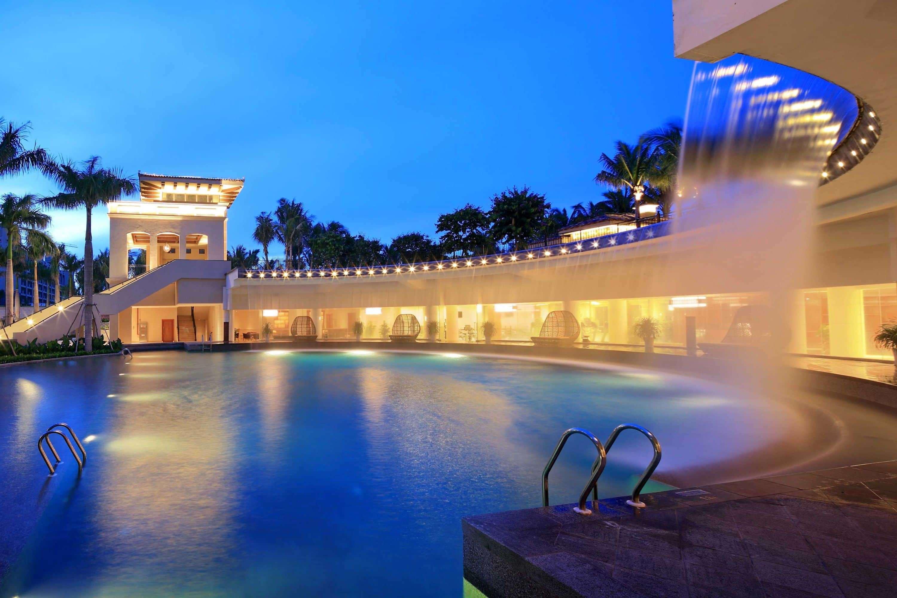Wyndham Grand Plaza Royale Hainan Longmu Bay Ledong Esterno foto